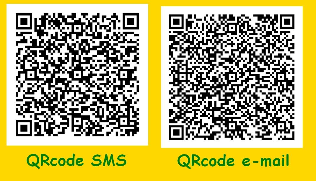 Qrcode sms et email 2